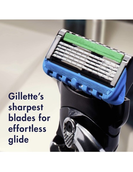 Recambios para cuchillas de afeitar manuales para hombres Gillette Fusion ProGlide, 4 unidades